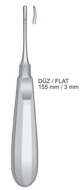 KÖK ELEVATÖR APİCAL DÜZ 3mm