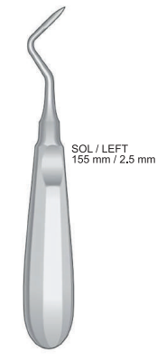 KÖK ELEVATÖR APİCAL SOL 2,5mm