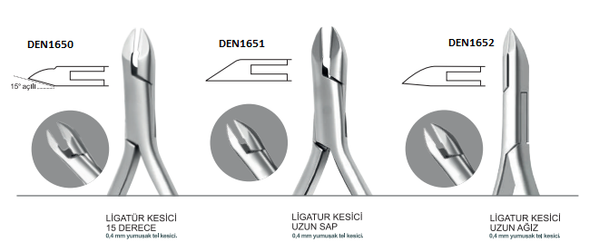 ORTODONTİ LİGATÜR KESİCİ 15DERECE