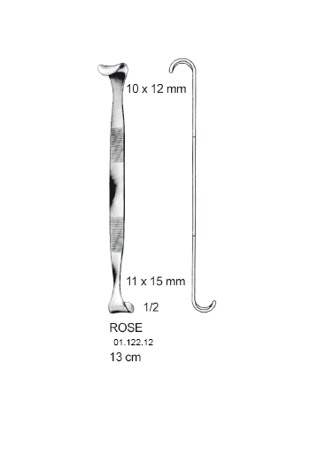 ROSE EKARTÖR 10X12MM 11X15MM 13CM