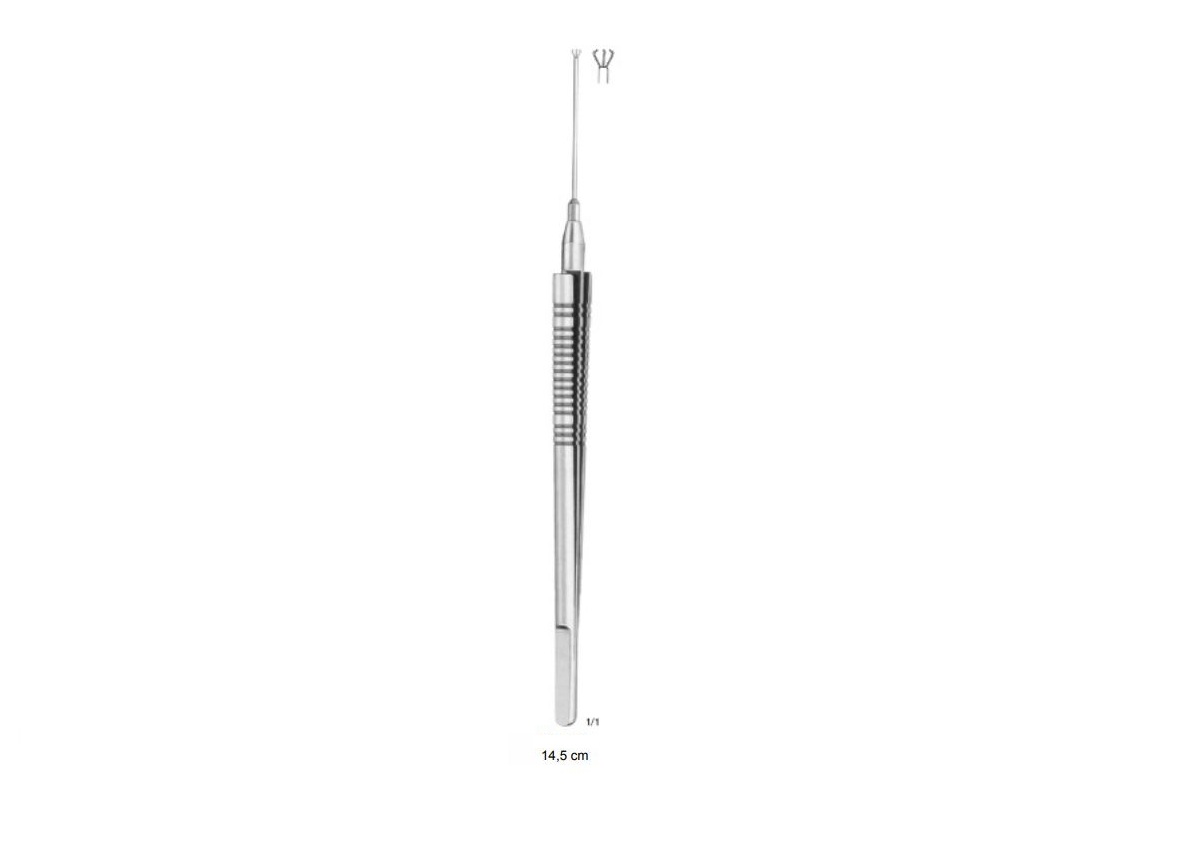 VİTREKTOMİ FORSEPS   14 5 CM